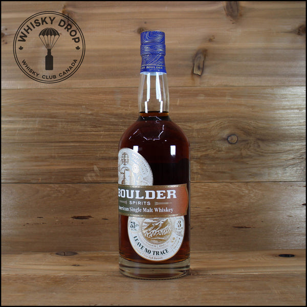 Boulder Spirits American Single Malt - Leave No Trace