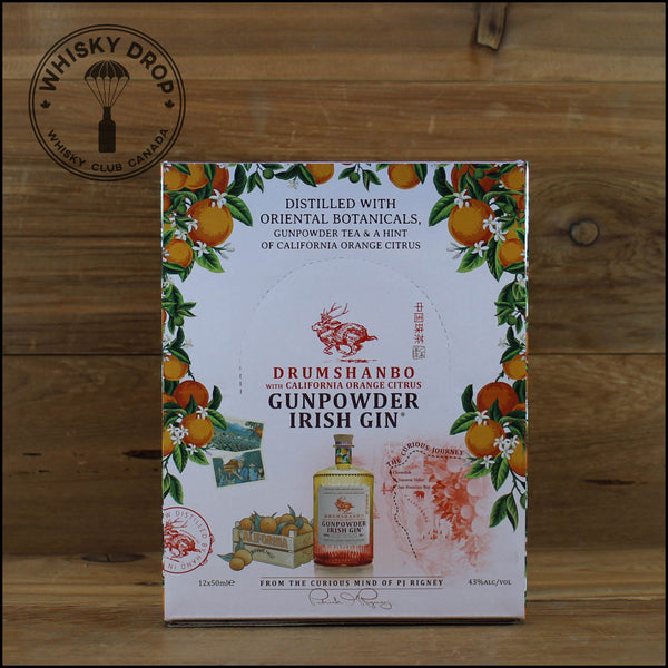 Drumshanbo Gunpowder Gin Cali Orange 12 pk