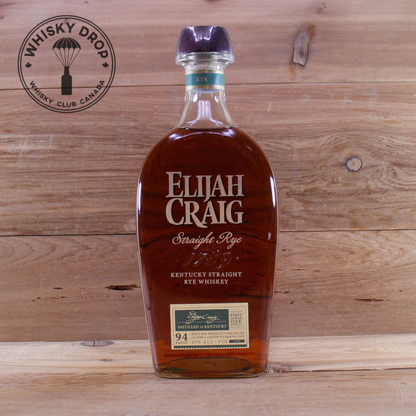 Elijah Craig Rye