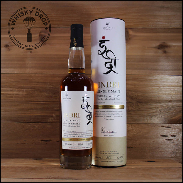 Indri Single Malt Indian Whisky