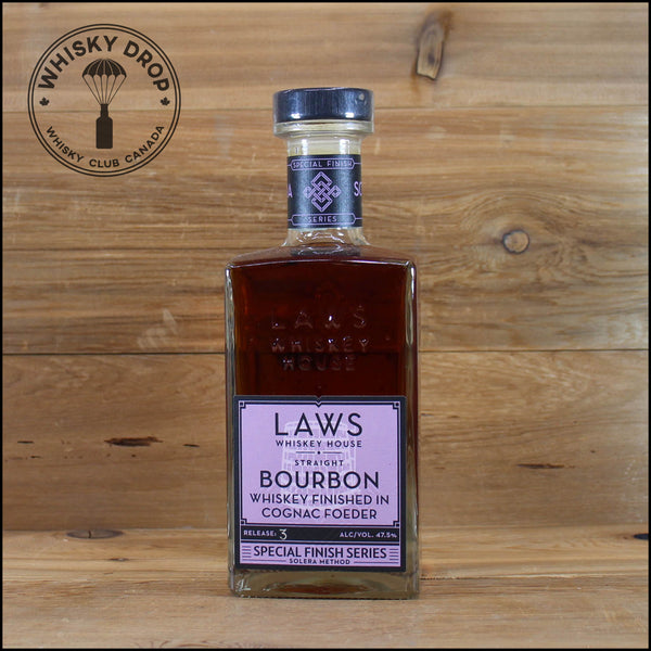 Laws Four Grain Cognac Finish Bourbon - Release 3