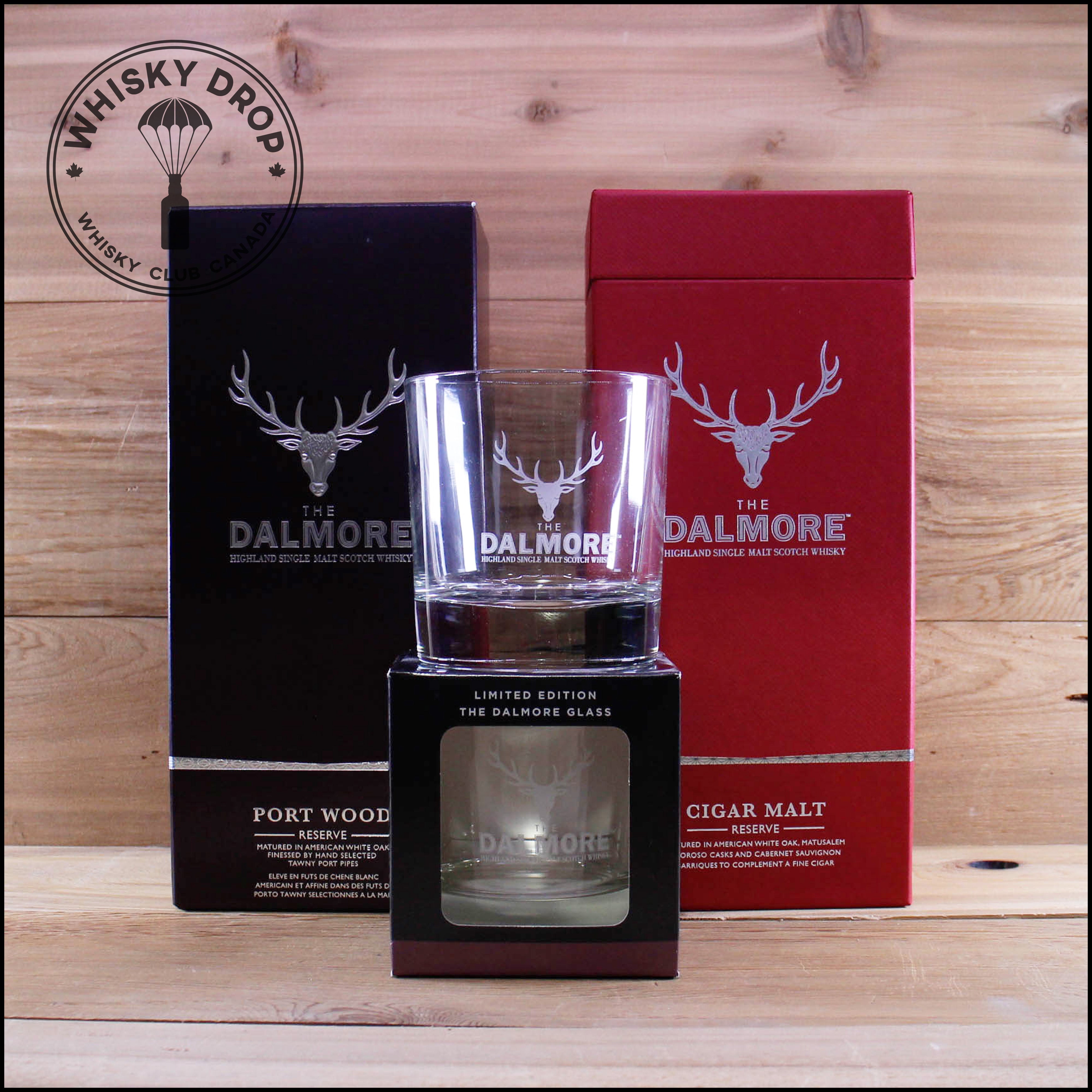 Dalmore - Branded Glass & Cigar Malt Whisky