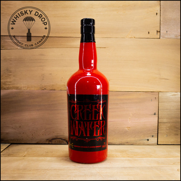 Creek Water Cinnamon Whiskey - Whisky Drop