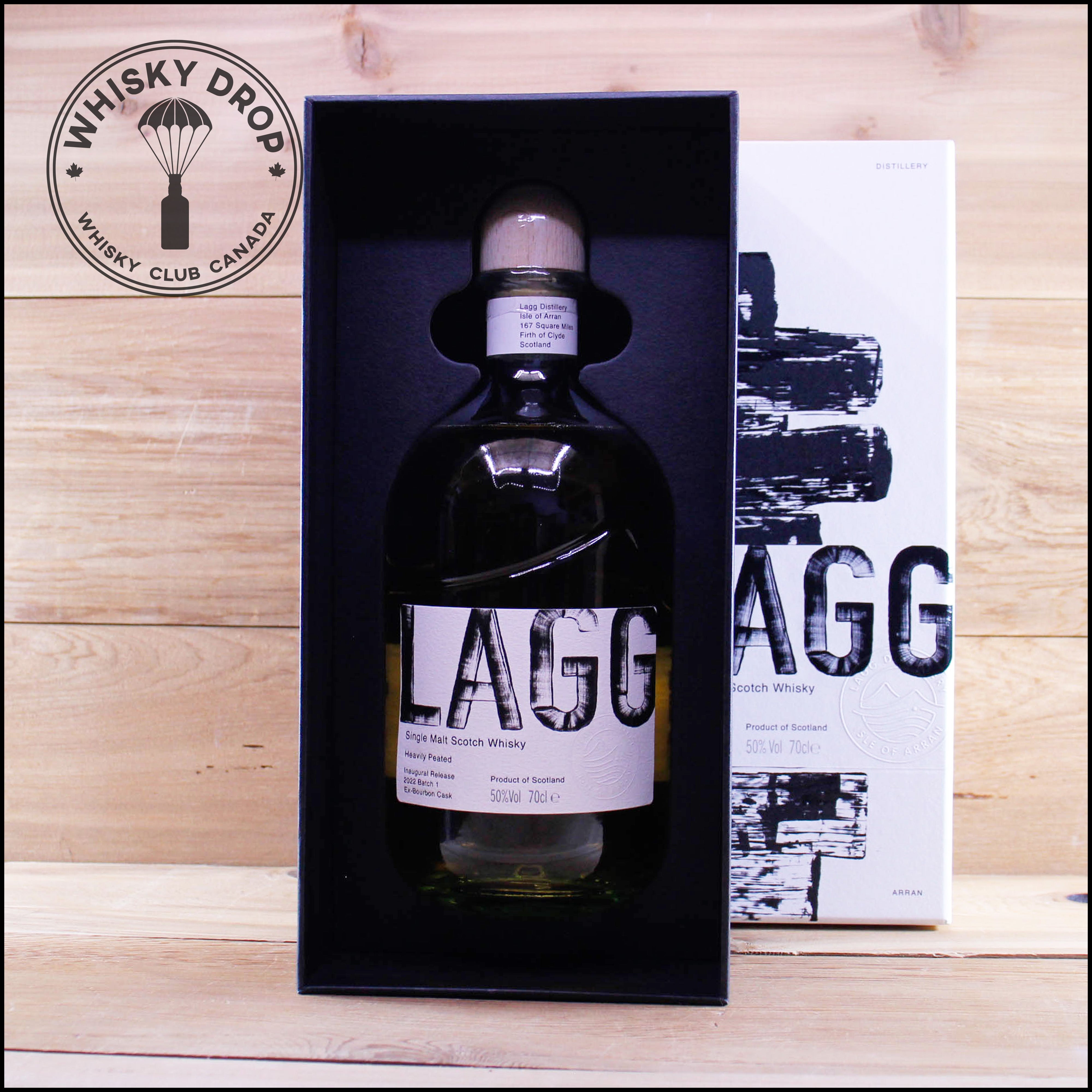 Lagg Batch 01 Ex-Bourbon Cask – Whisky Drop