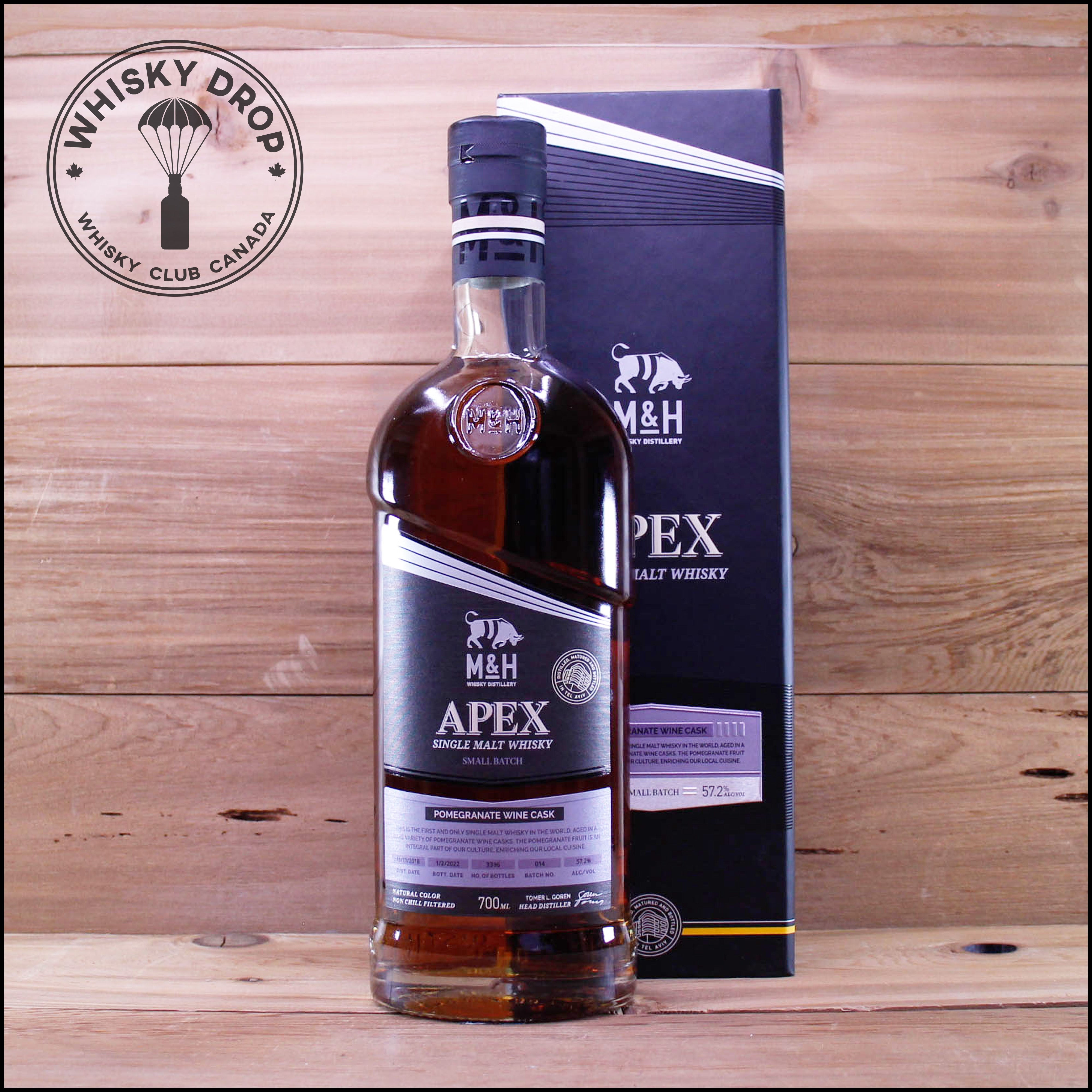 M&H Apex Pomegranate Wine Cask – Whisky Drop