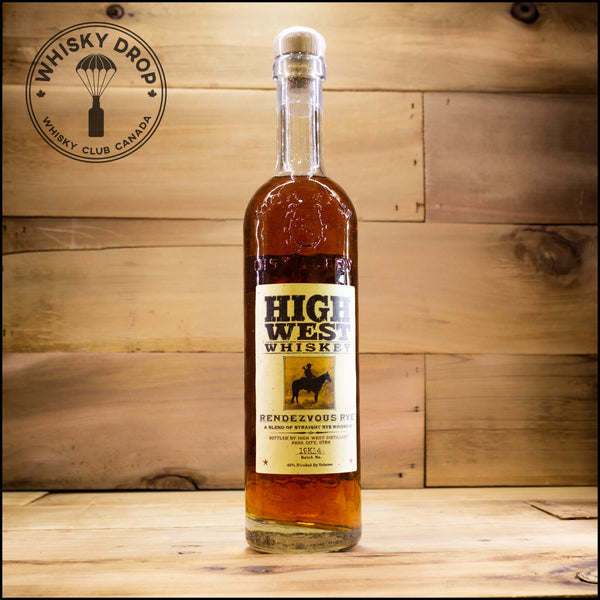 High West Rendezvous Rye - Whisky Drop