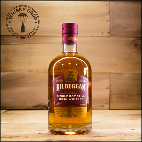 Kilbeggan Pot Still Irish Whiskey - Whisky Drop